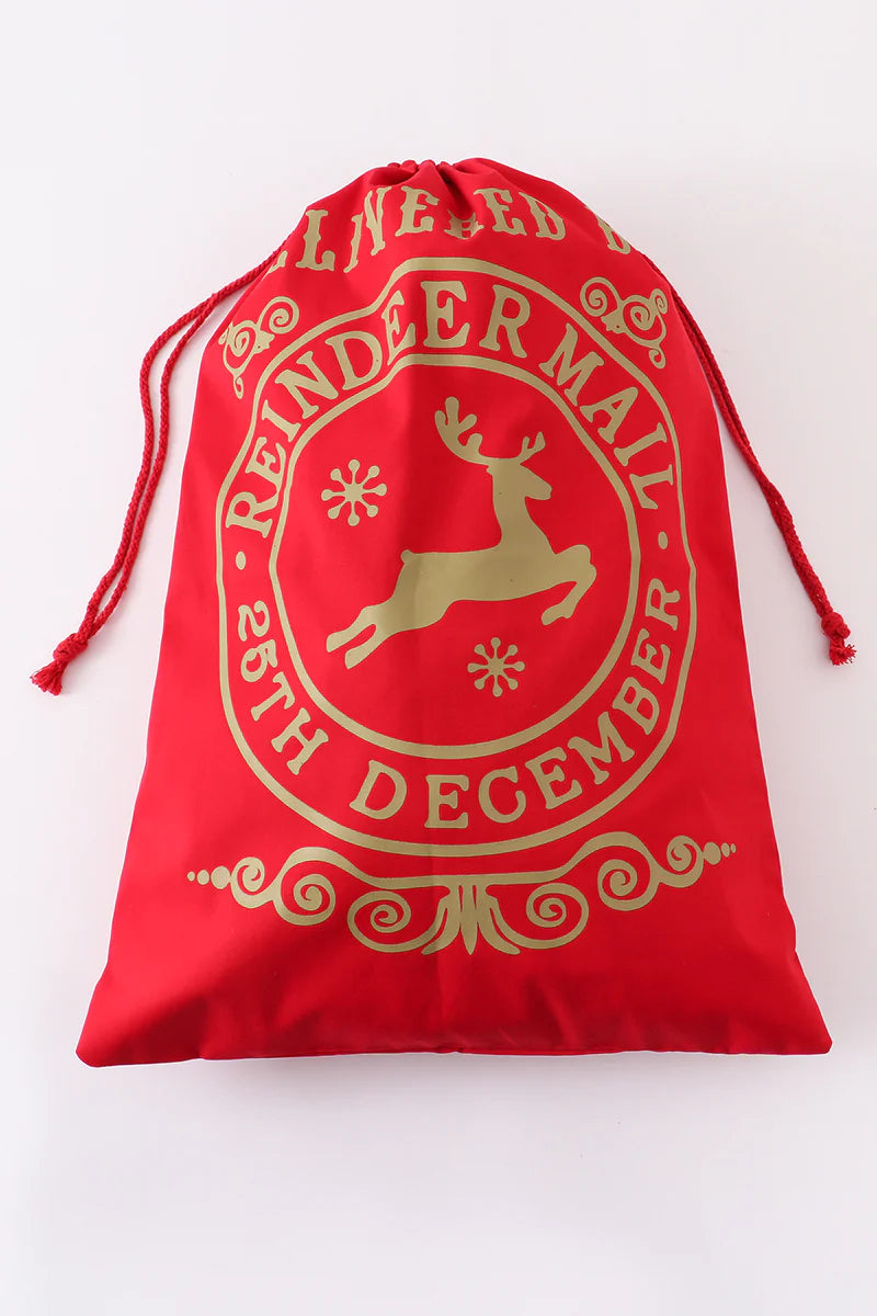 Christmas Canvas Gift Bags