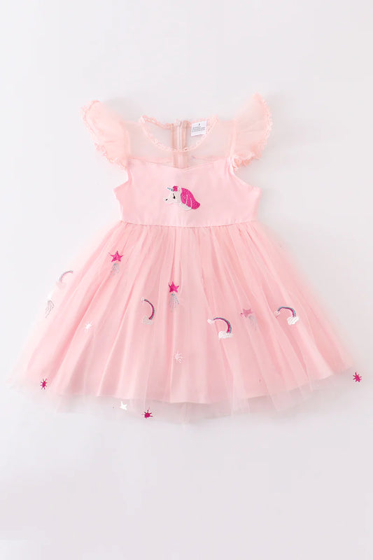 Pink Unicorn Tutu Dress