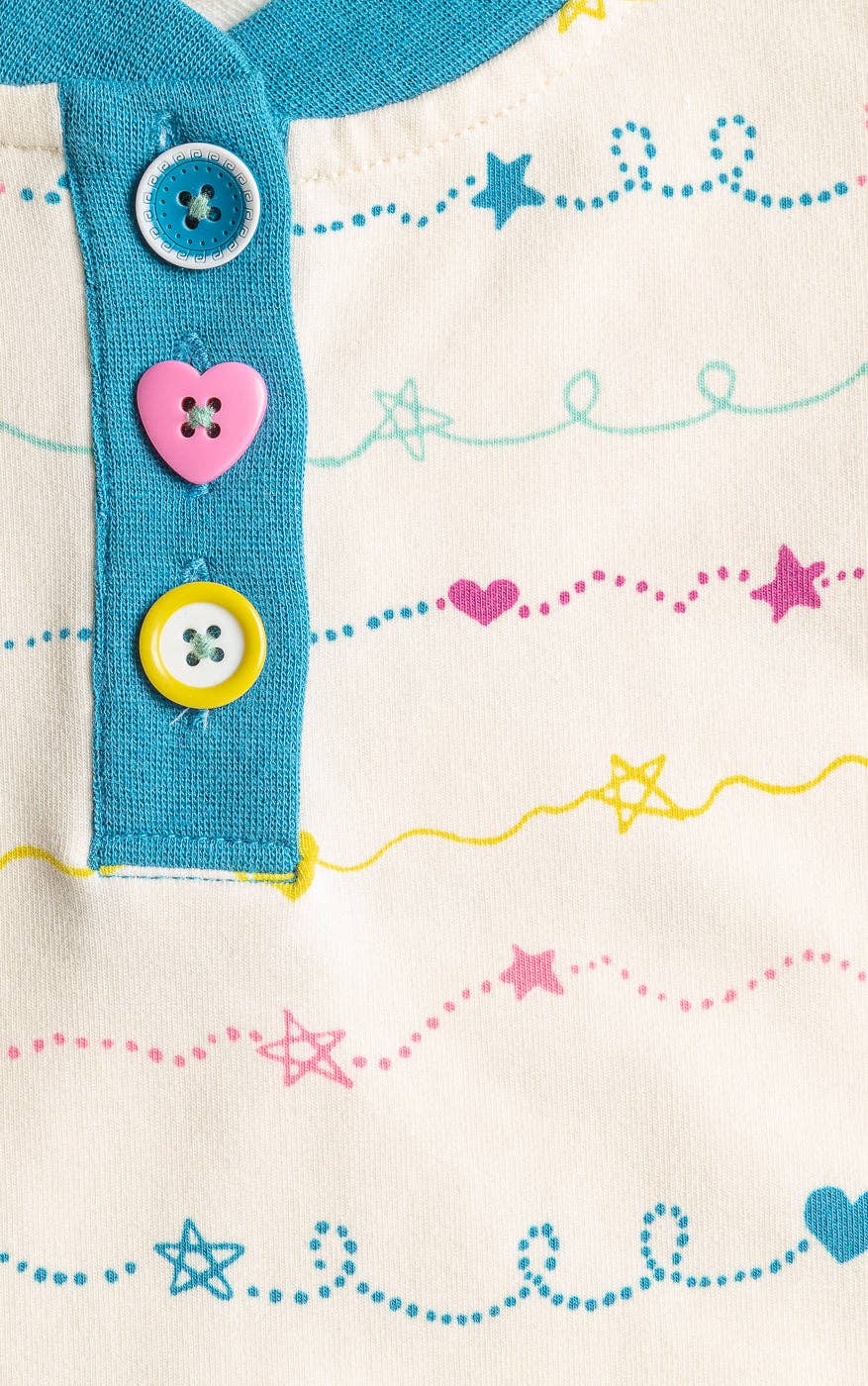 Scribble Long Sleeve Top