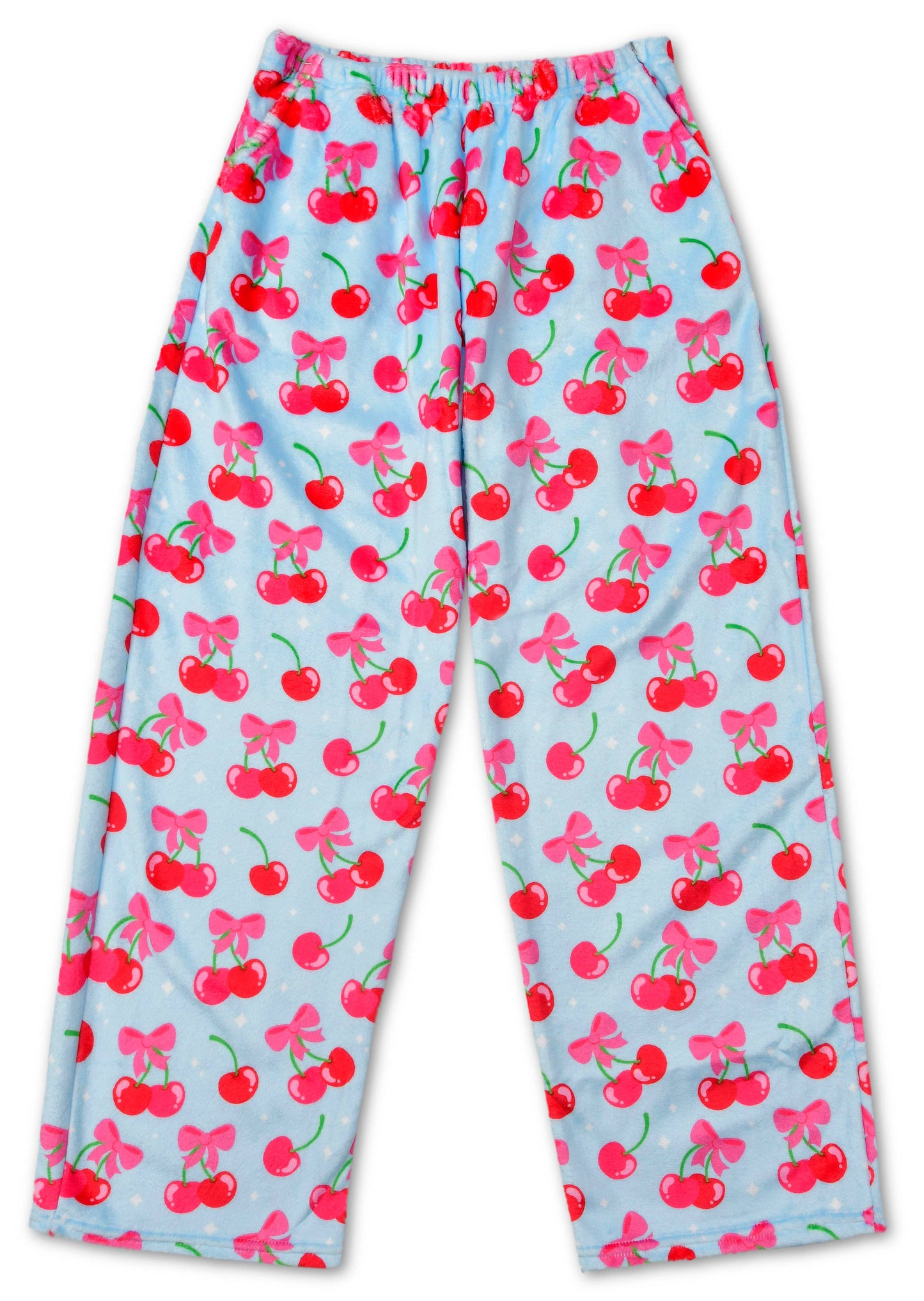 Cheerful Cherries Plush Pants