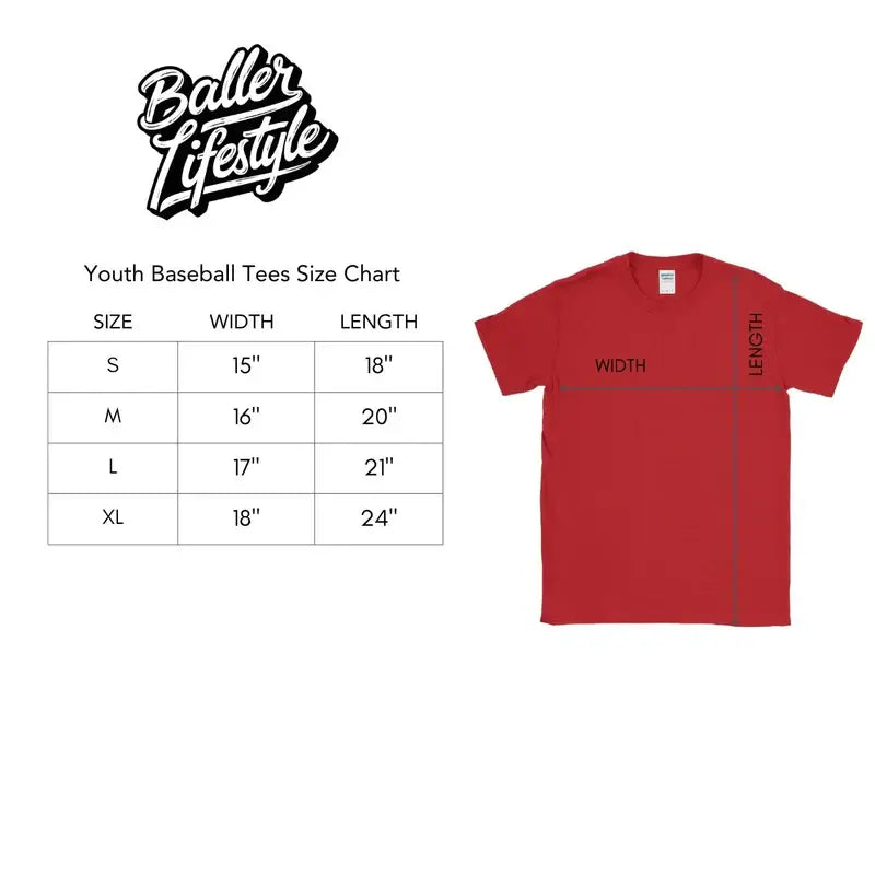Baller Lifestyle Graffiti Youth Tee