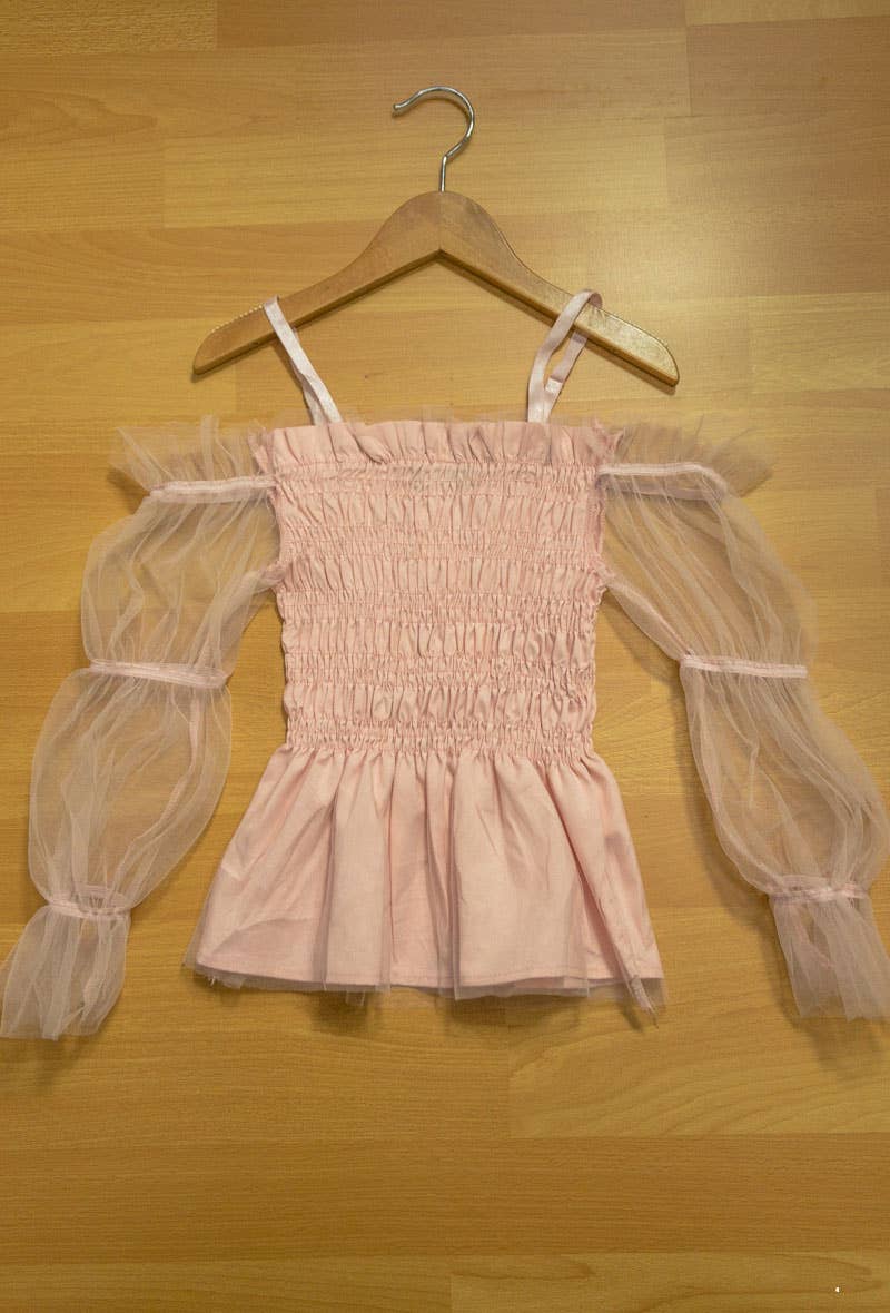 Light Pink Romance Top