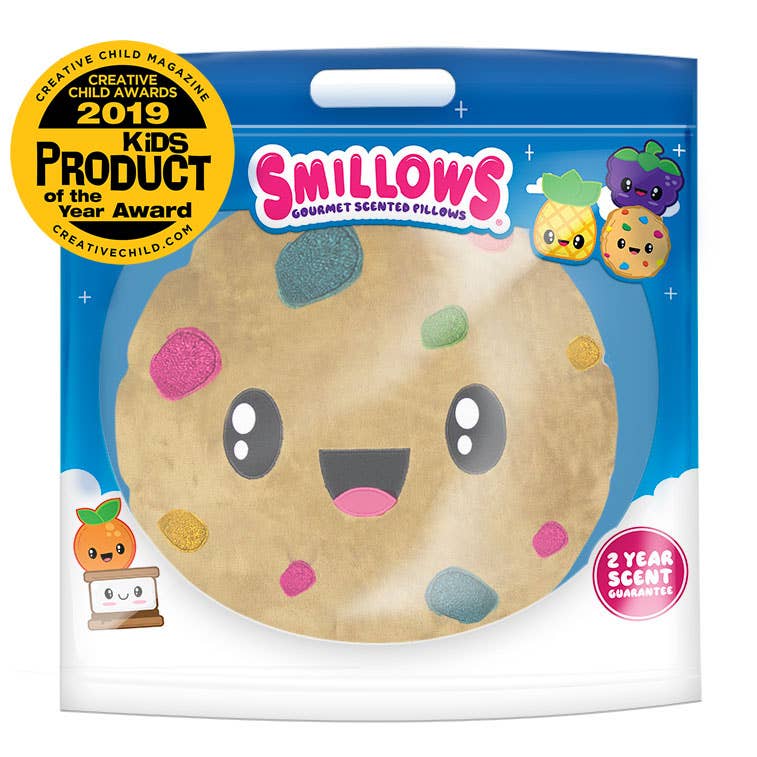 Smillow in Tote Bag - Rainbow Chip Cookie