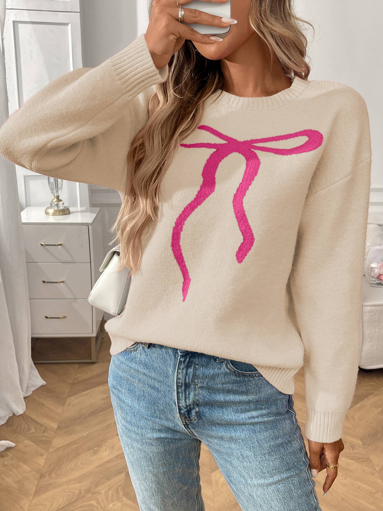 Bow Knit Sweater