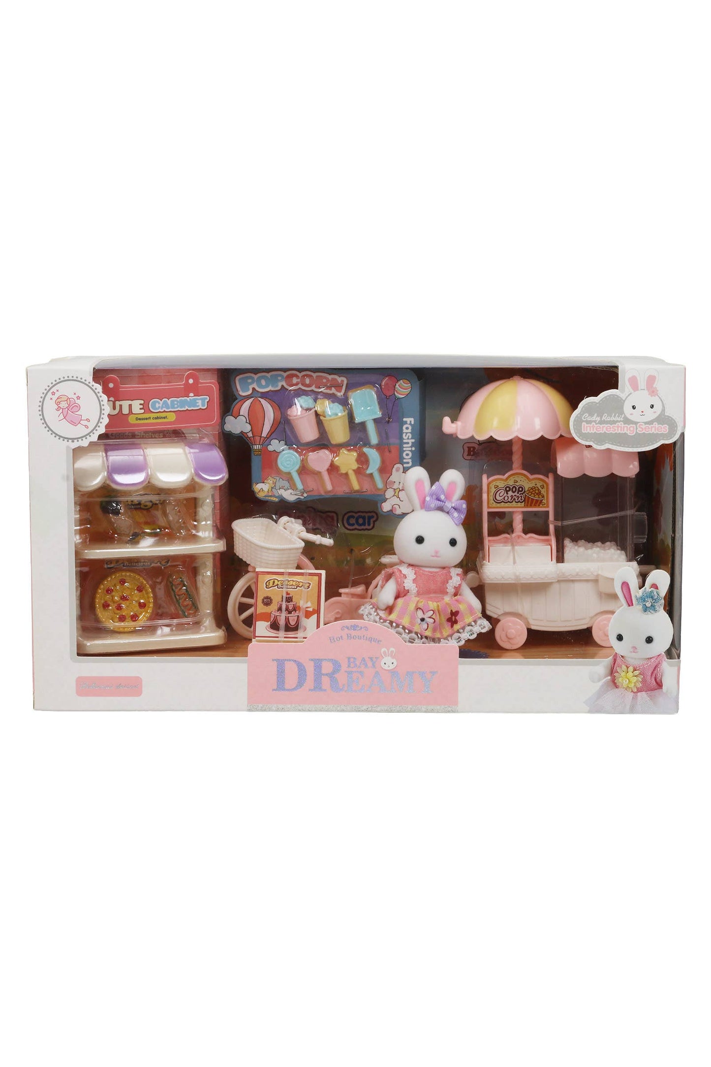 Bunny Dessert Cart Toy Set