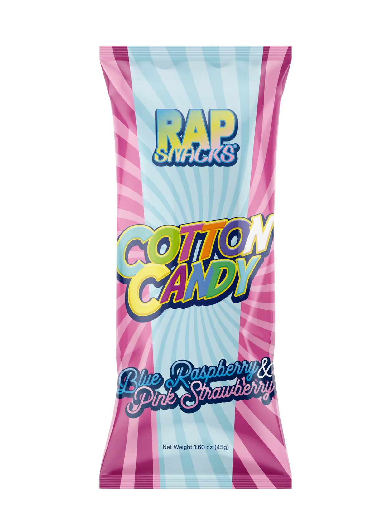 Blue Pink Cotton Candy