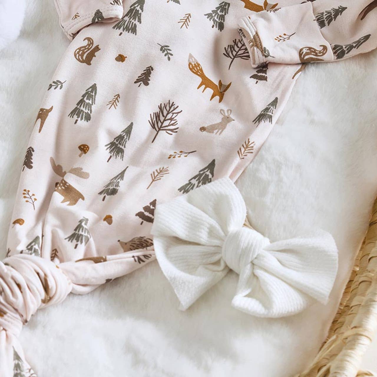 Headband & Socks Set- White