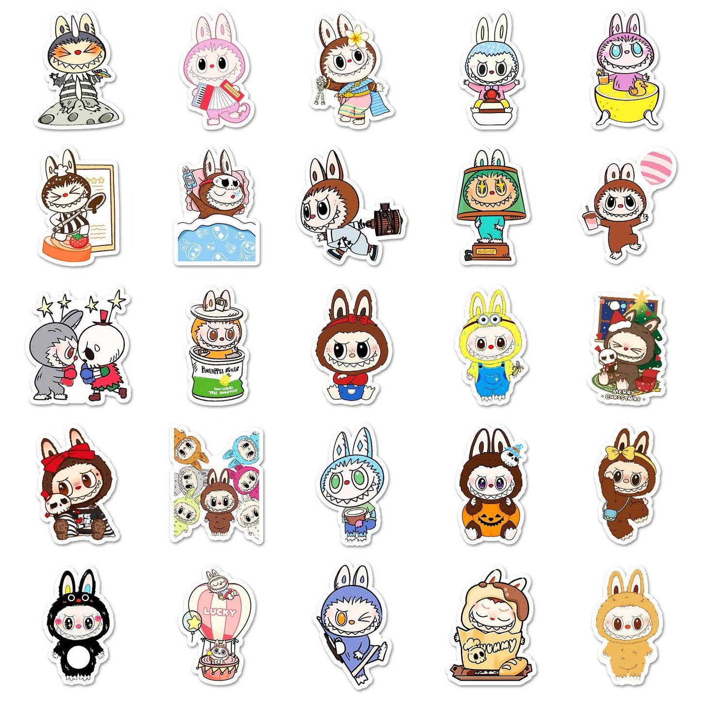 Labubu Waterproof Stickers