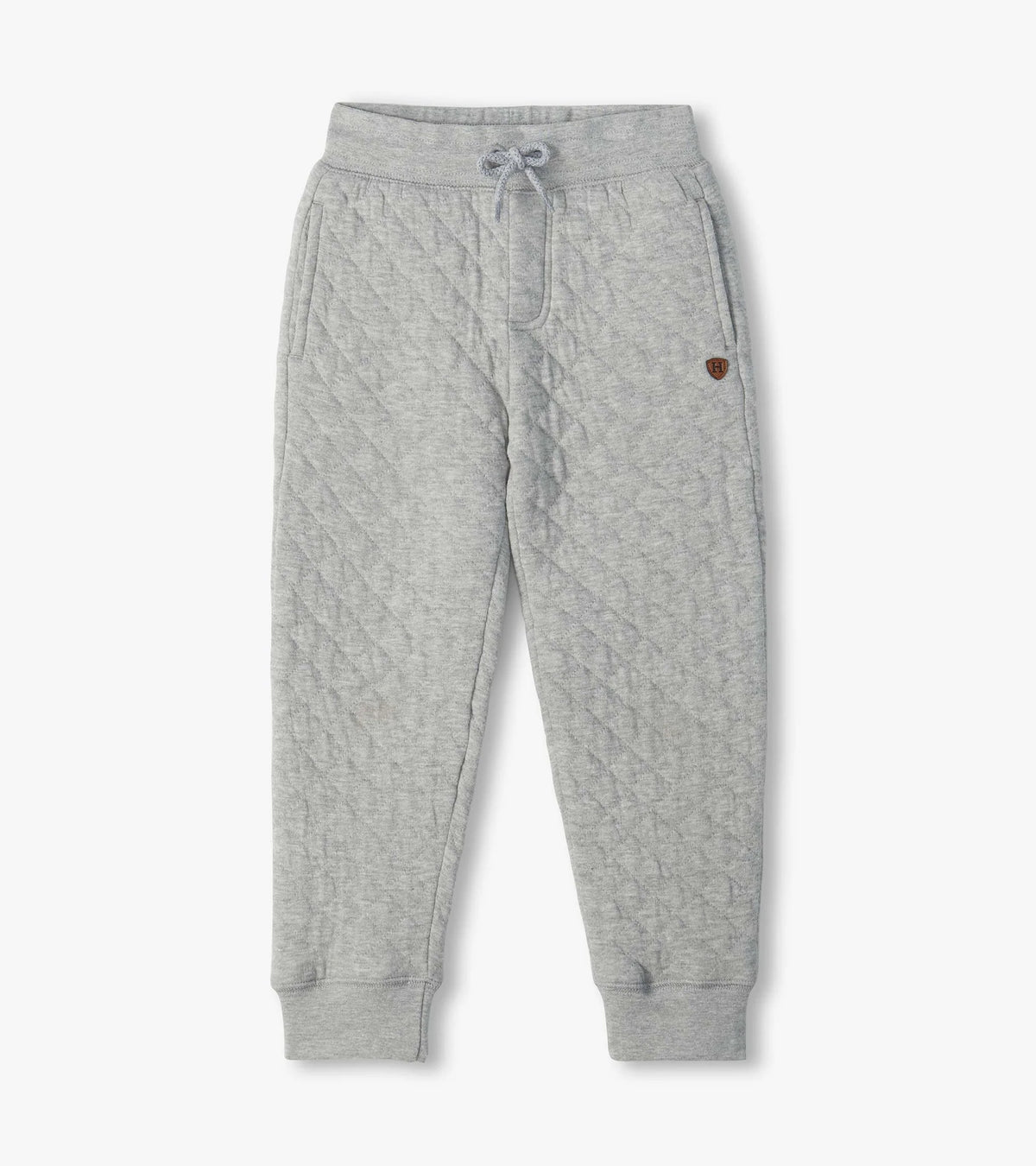 Athletic Grey Quilted Jogger
