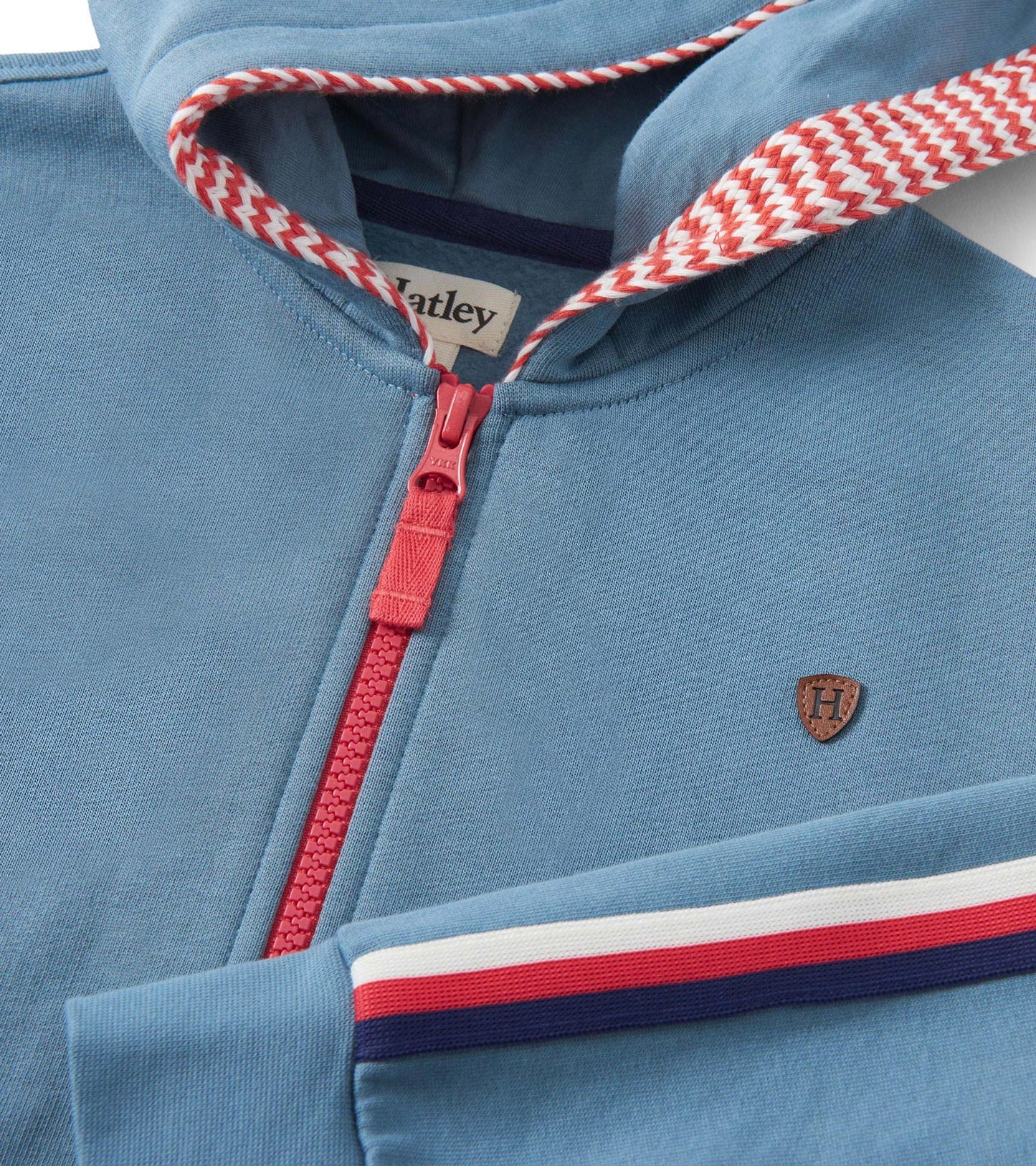 Blue Stone Zip Hoodie