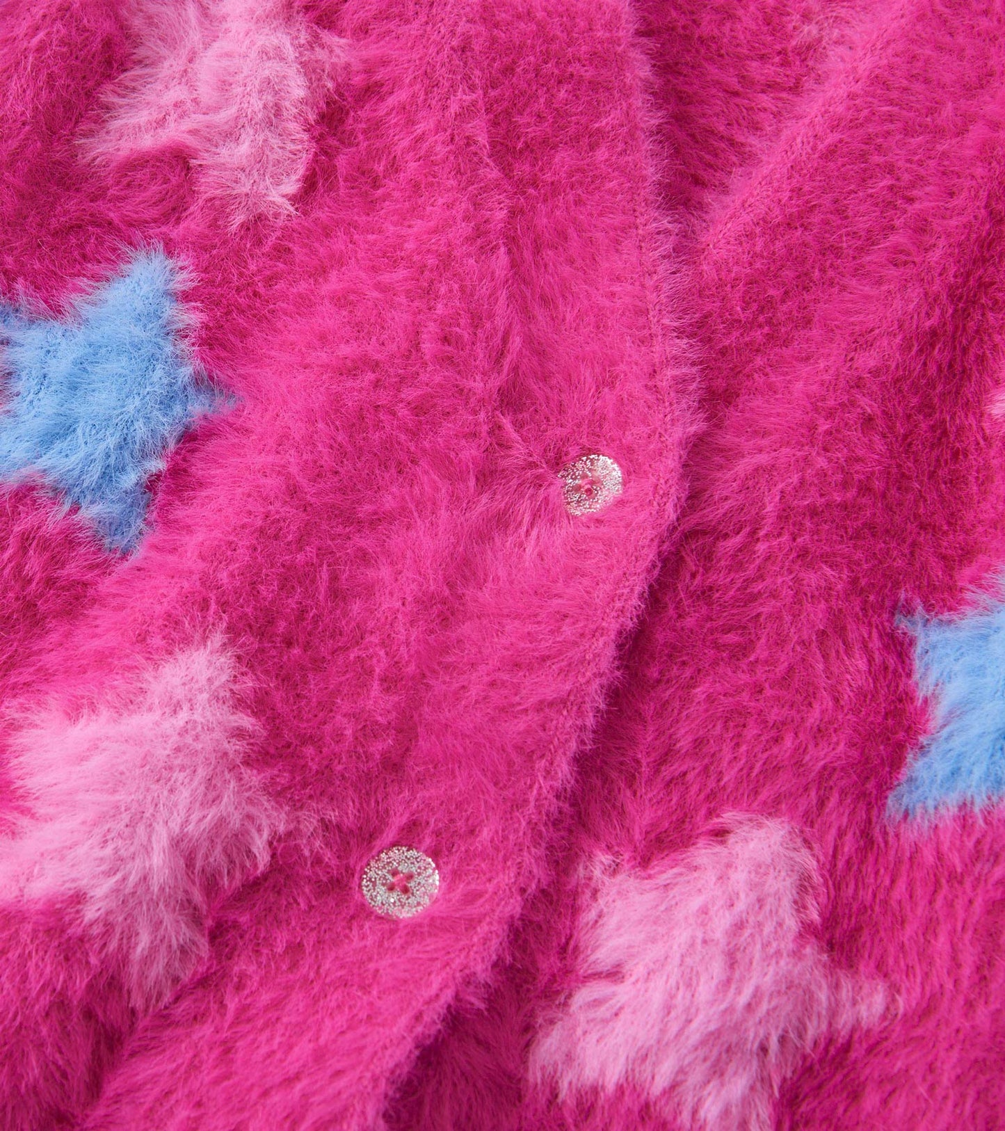 Sparkling Star Fuzzy Cardigan