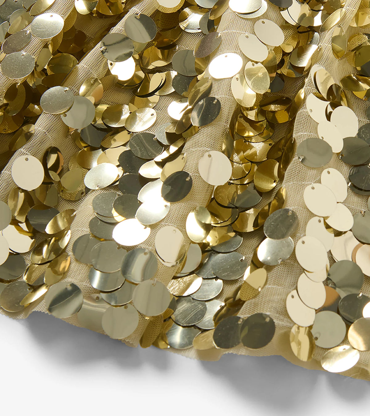 Gold Sequin Skirt