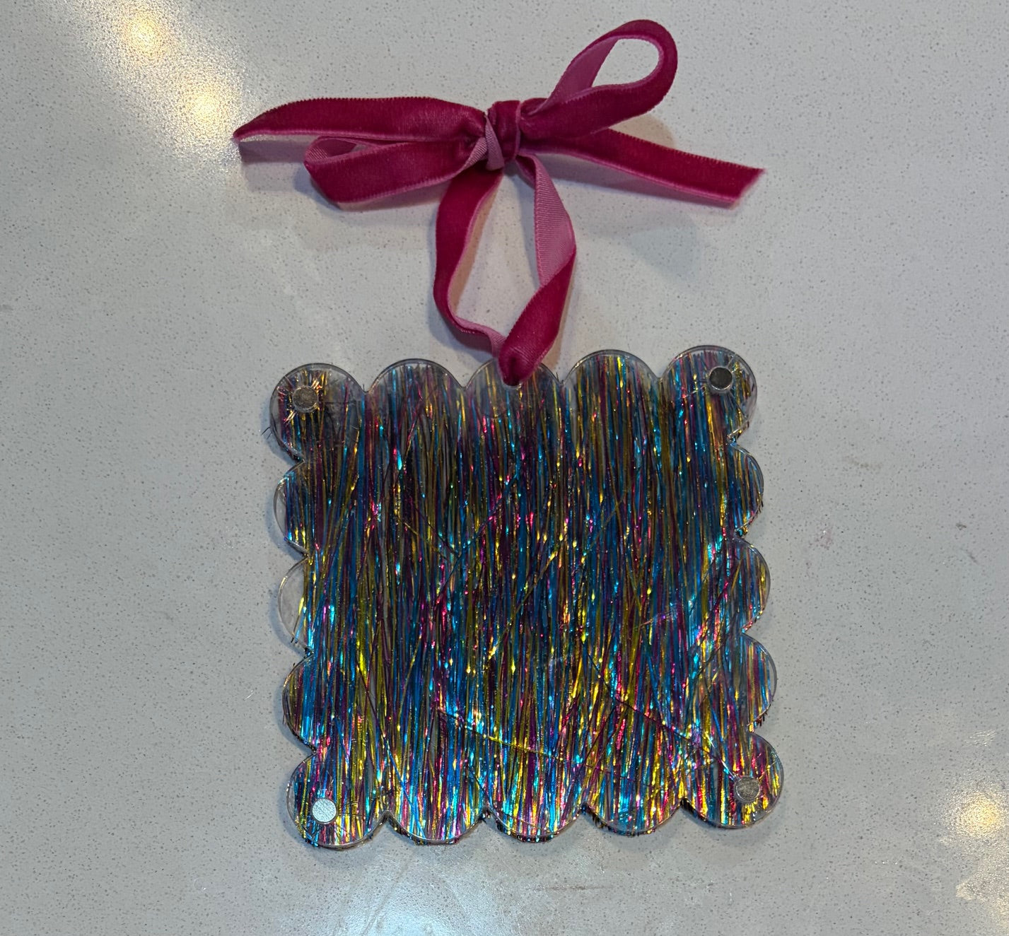 Picture Frame Acrylic Ornaments