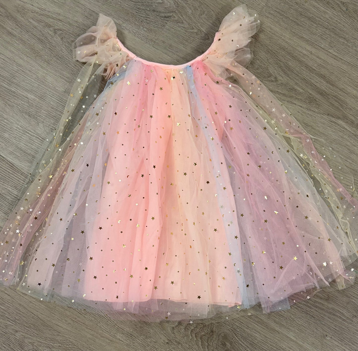 Rainbow Tulle Dress