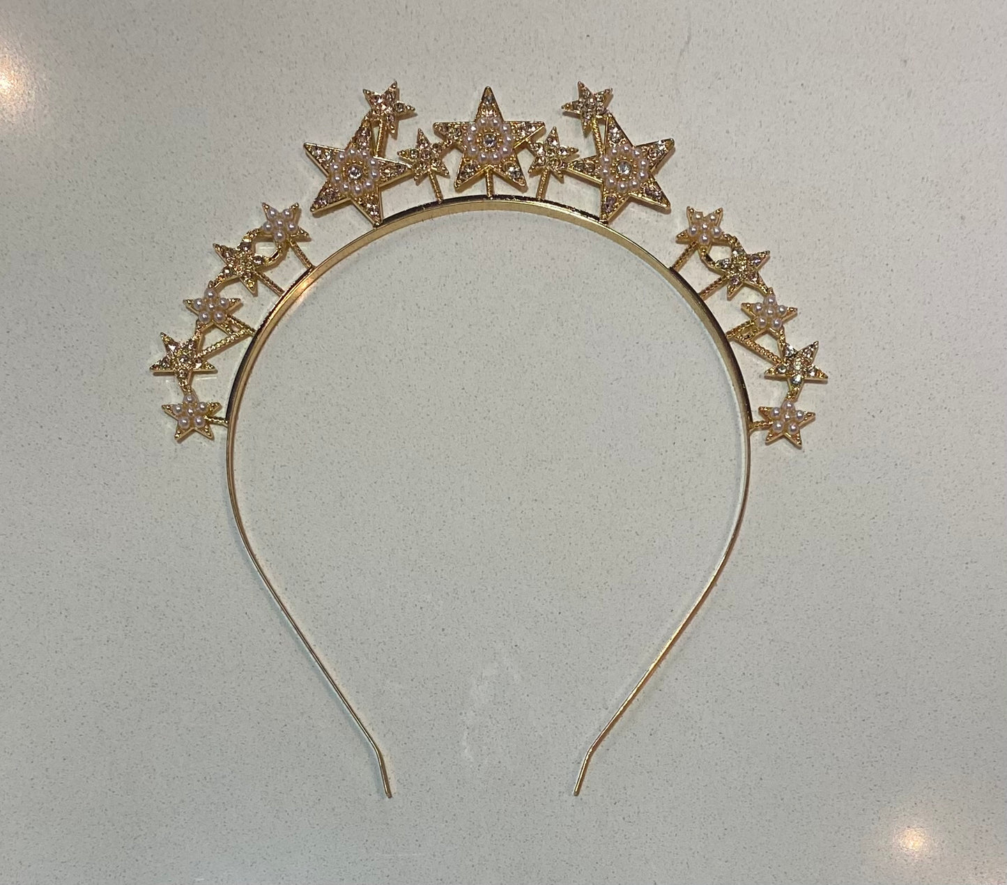 Gold Stars Headband