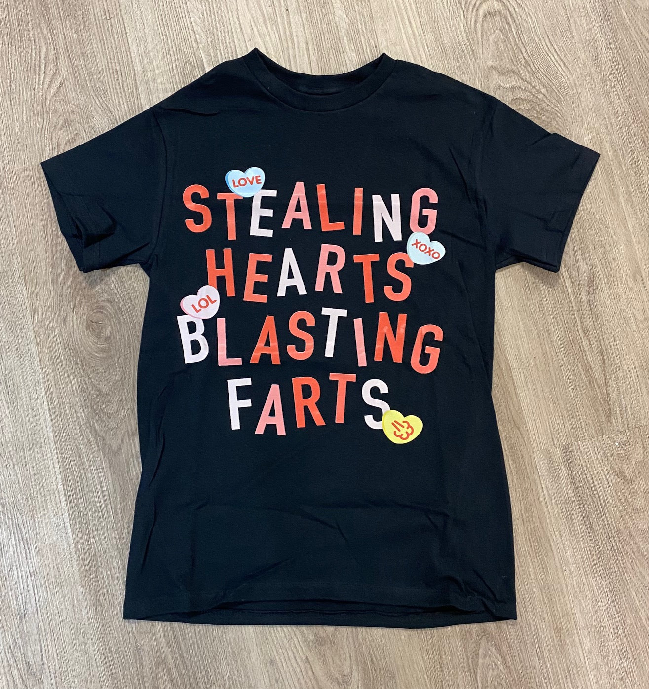 Stealing Hearts Blasting Farts Tshirt