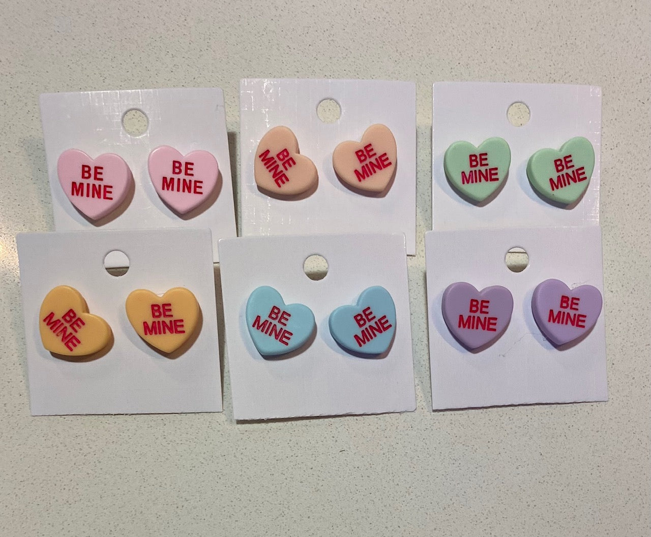 Valentine Sweetheart Stud Earrings