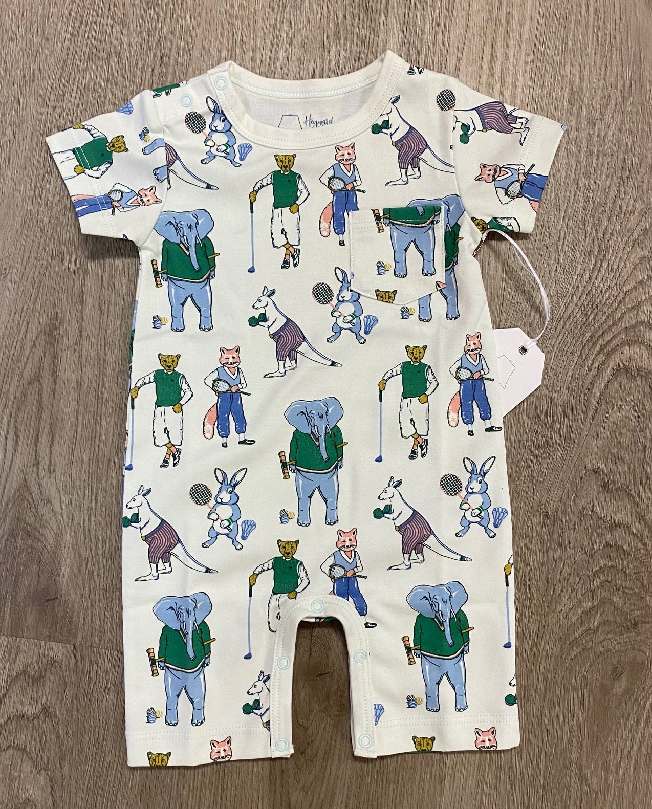 Athletic Animal Club Romper