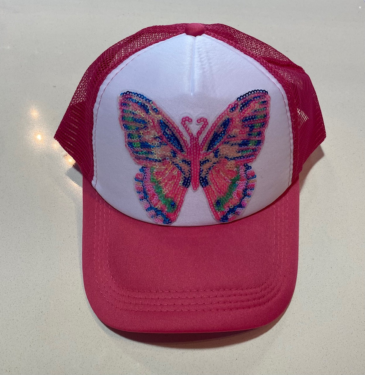 Sequin Butterfly Hats