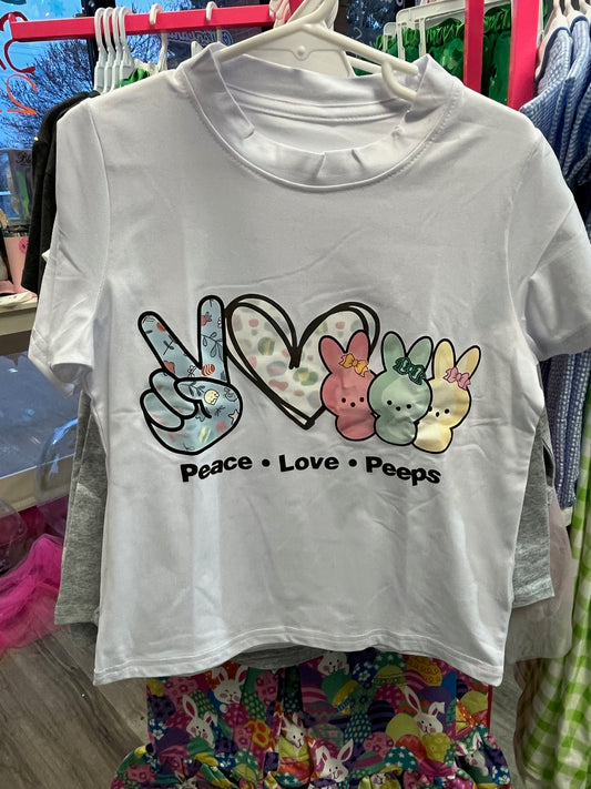 Peace Love Peeps Tee
