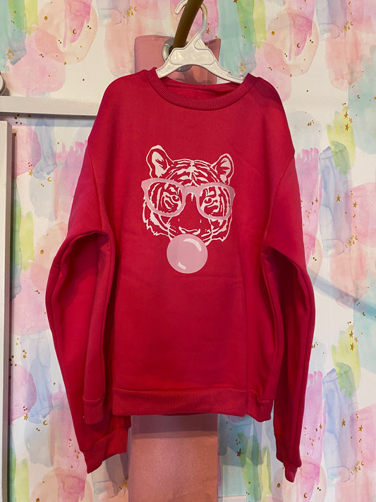 Tiger Bubble Sweatshirt