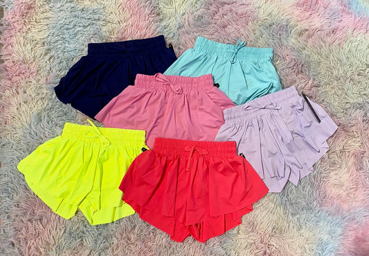 Fly Away Shorts Assorted Colors
