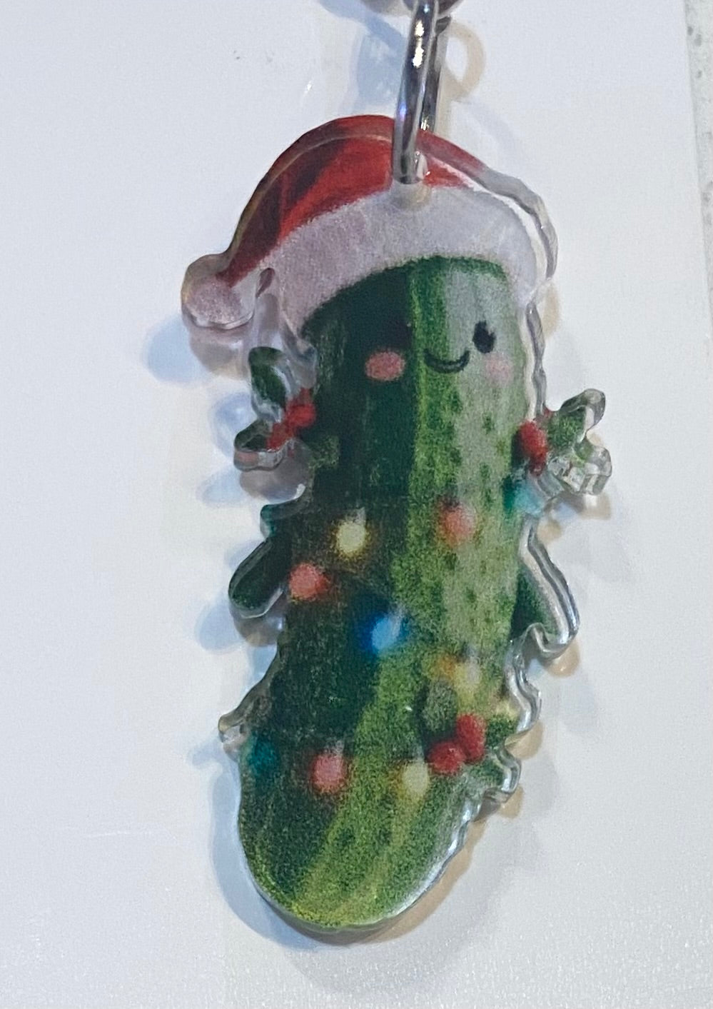 Christmas Pickle Dangle Earrings