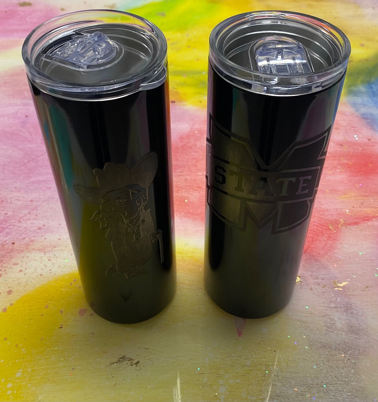 Custom Lasered Thermos'