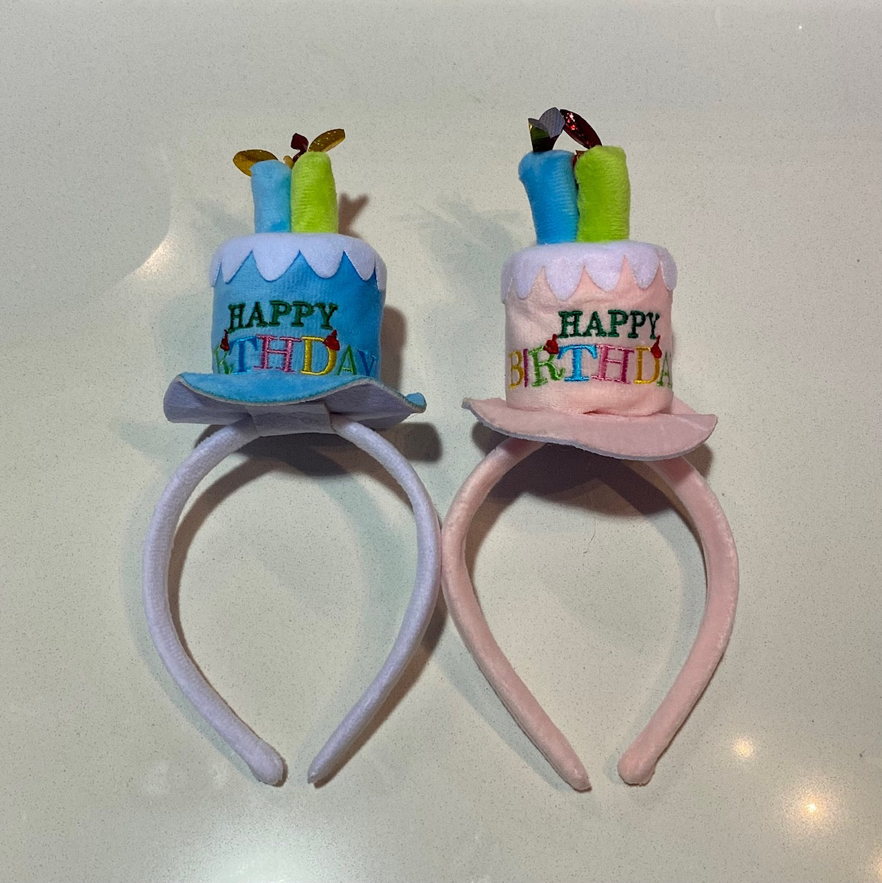 Happy Birthday Cake Headband- Assorted – Cotton Candy Kidz