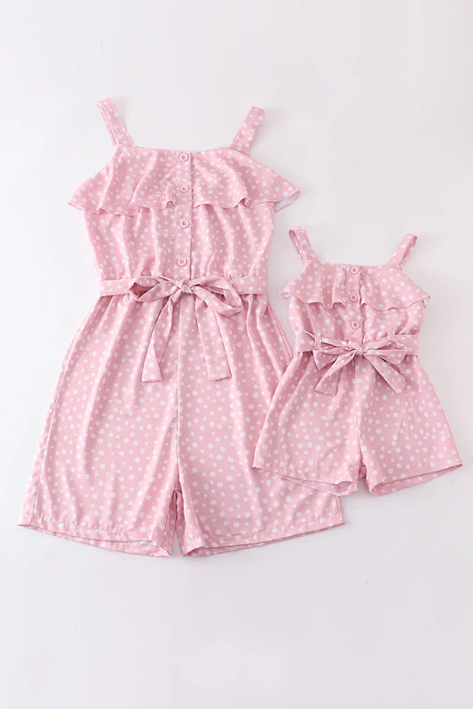 Pink Dot Mommy & Me Jumpsuits