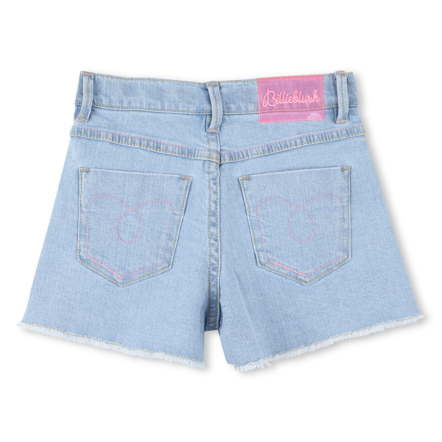 Billieblush Denim Sequin Sun Shorts