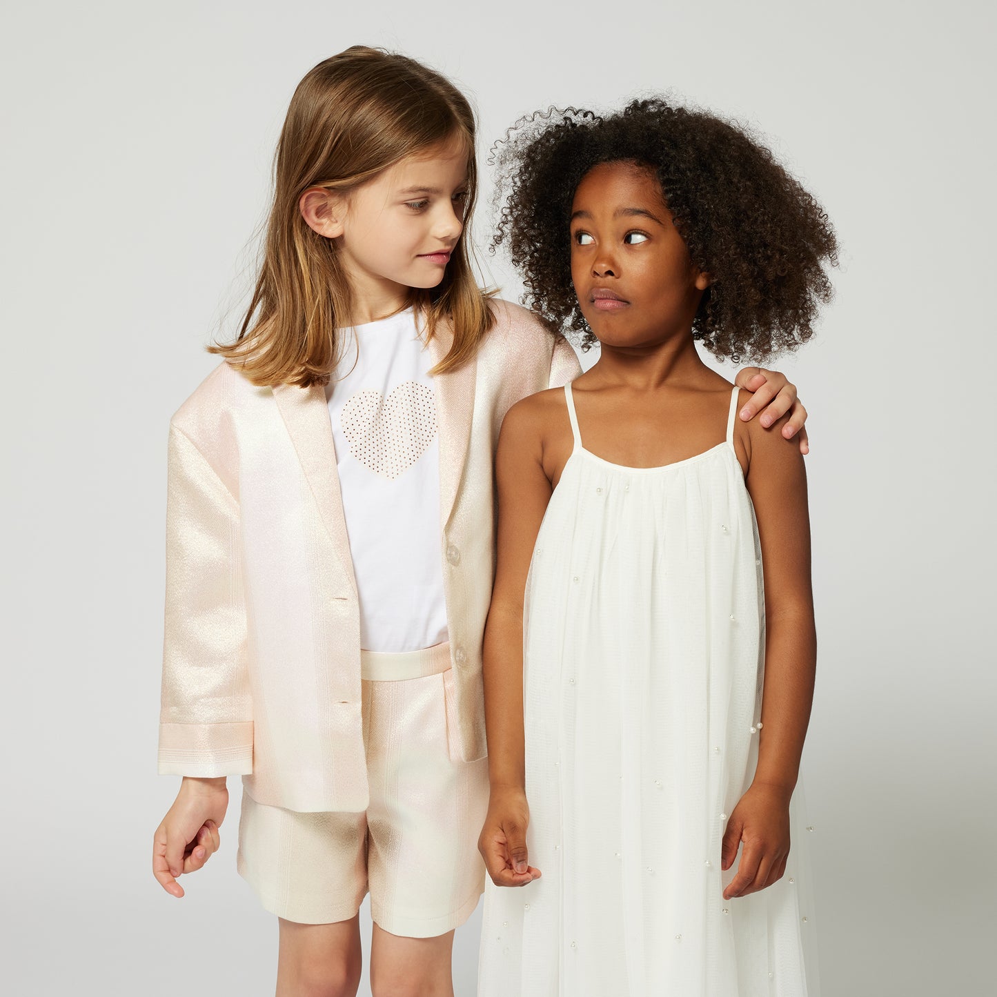 Billieblush Ceremony Heart Puff Sleeve Tshirt