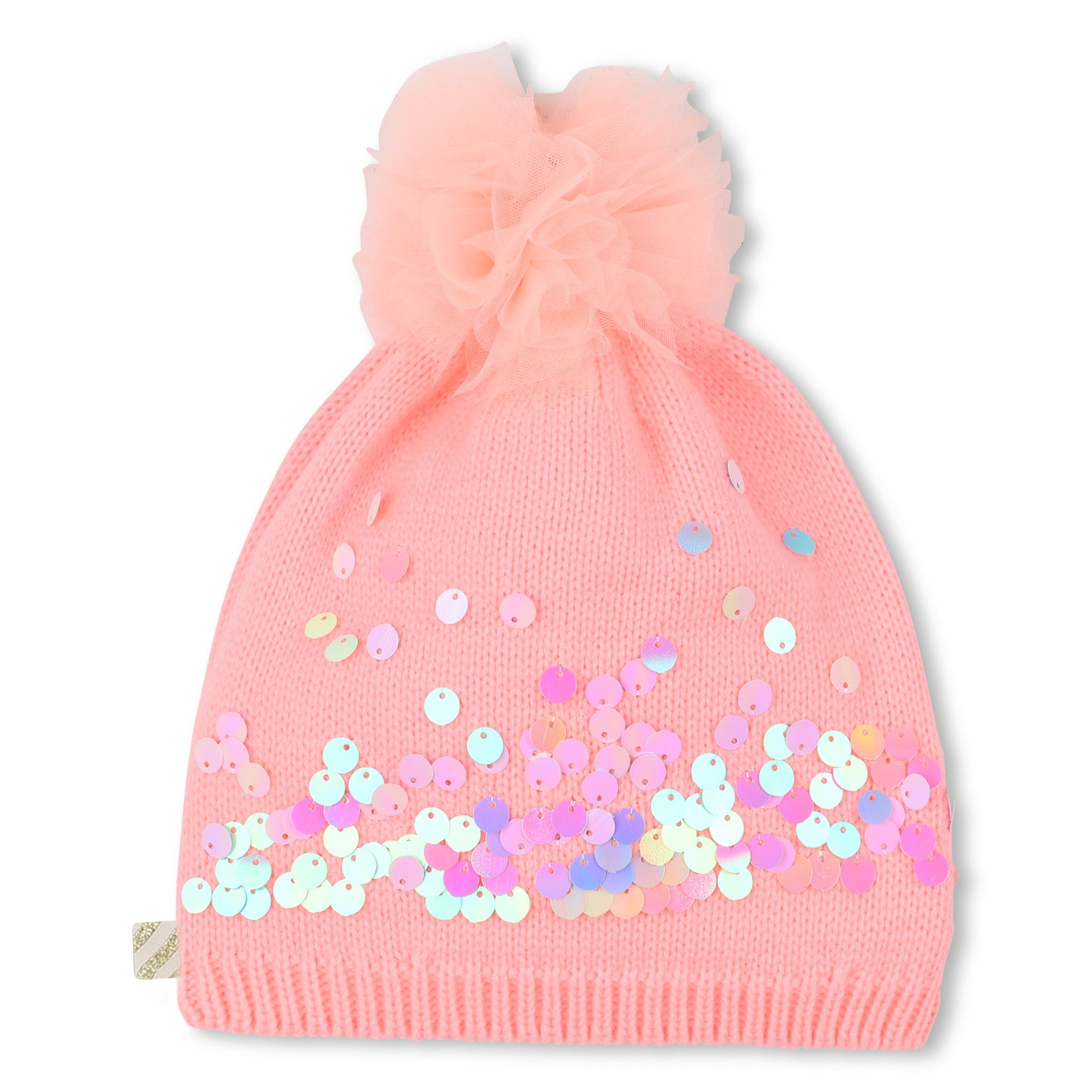 Billieblush Sequin Pink Beanie