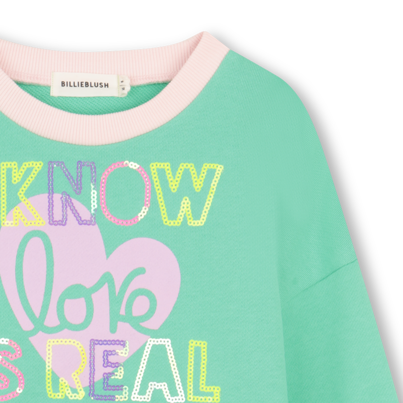 Billieblush Graphic Sequin Sweatshirt
