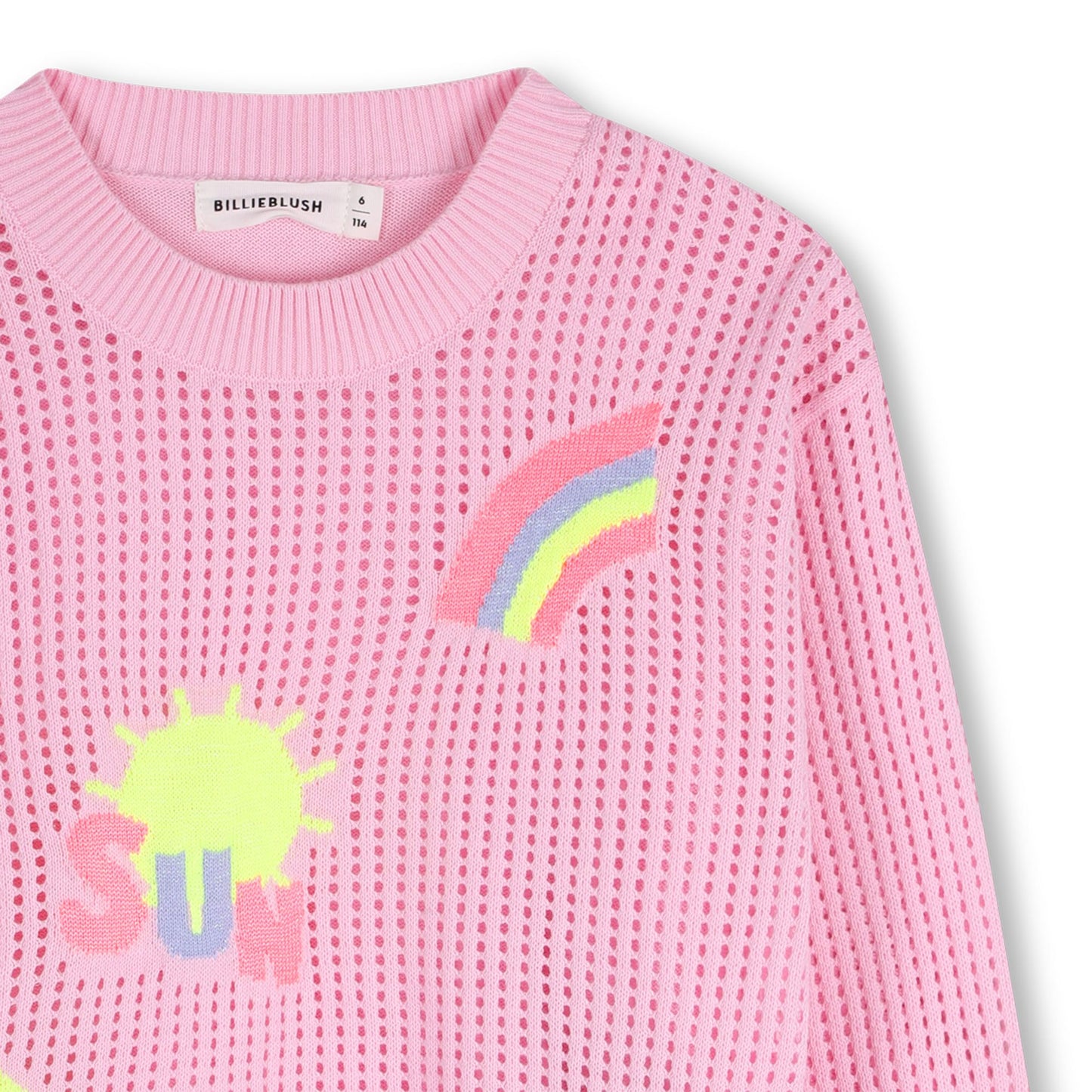 Billieblush Open Knit Sweater