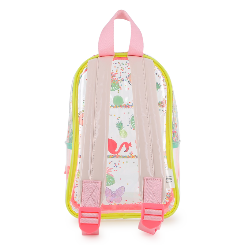 Confetti Clear Backpack