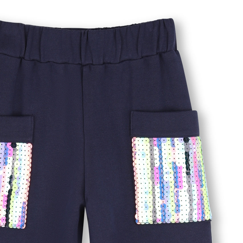 Billieblush Fleece Sequin Joggers