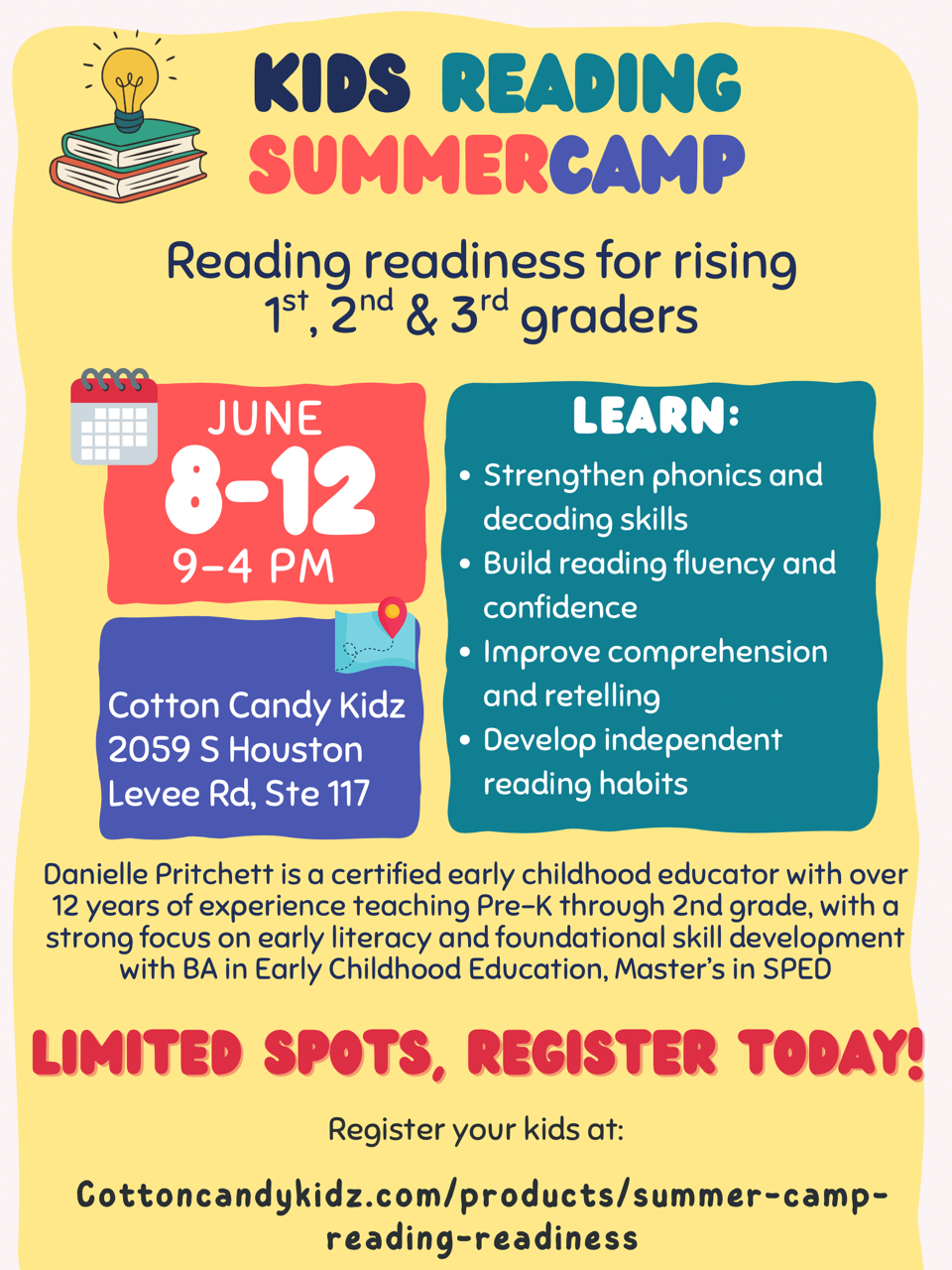 Summer Camp Reading Readiness