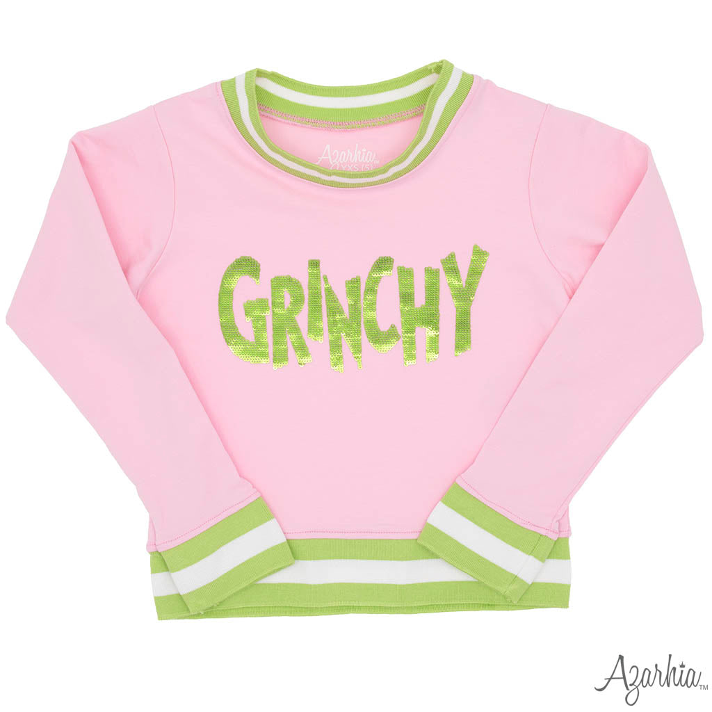 Grinchy Sequin Sweater