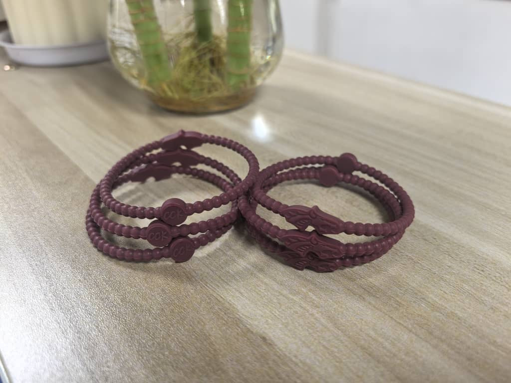 Dragon Silicone Beaded Bracelet