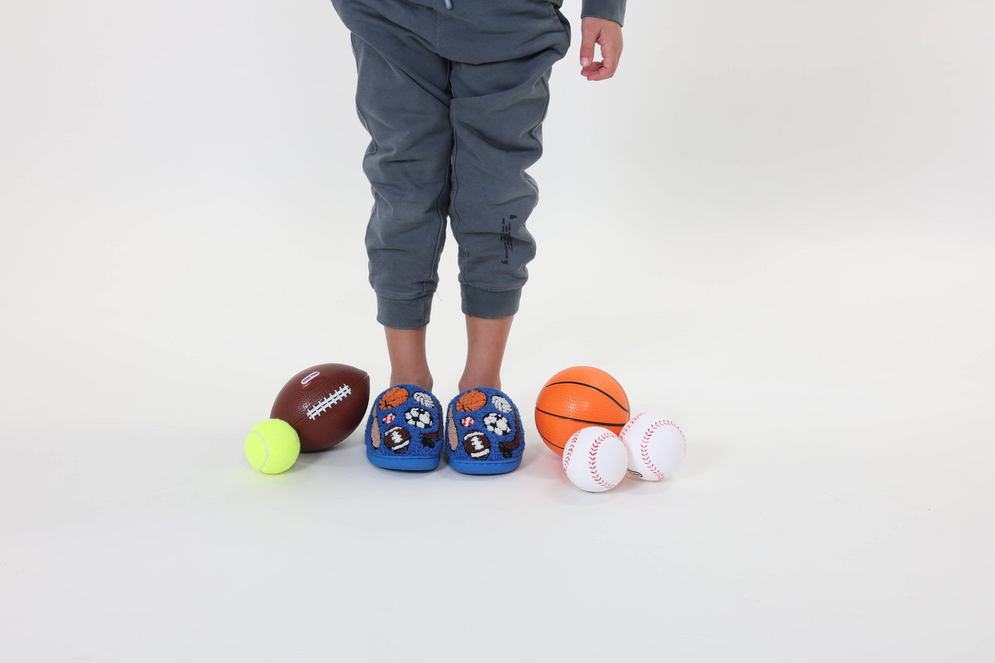 Sports Blue Slippers