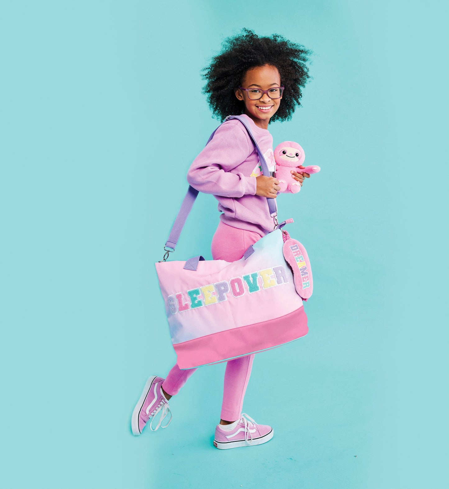 Sleepover Weekender Bag & Eye Mask Set