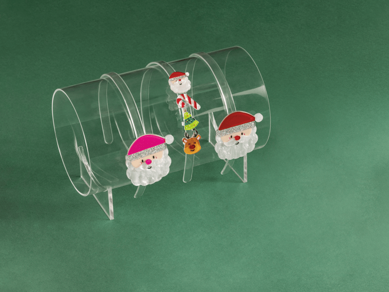 Christmas Icons Acrylic Headband