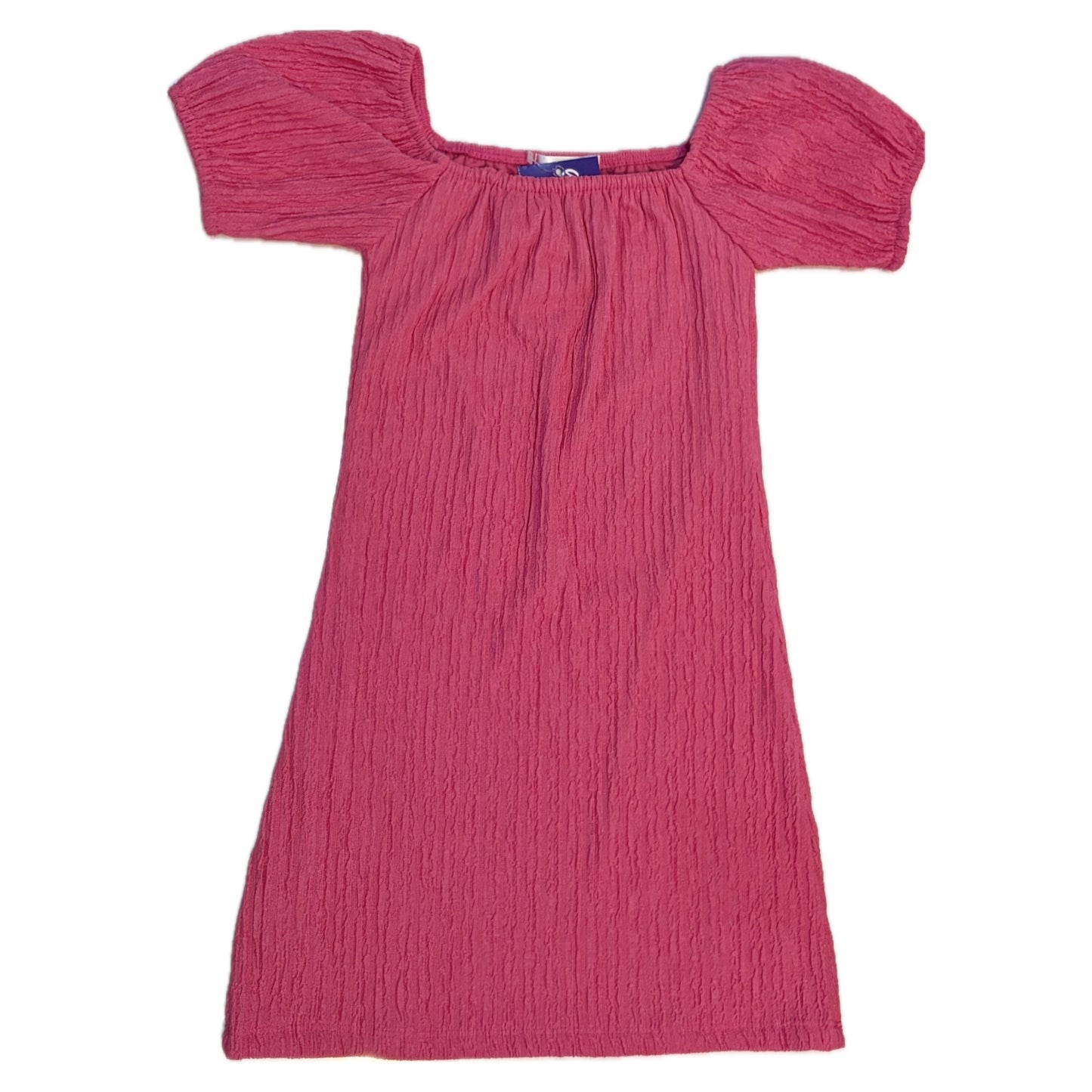 Fuchsia Texture Dress