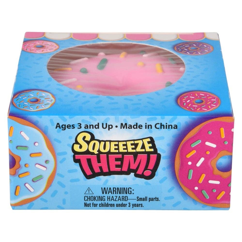 Squish & Stretch Donut Toys