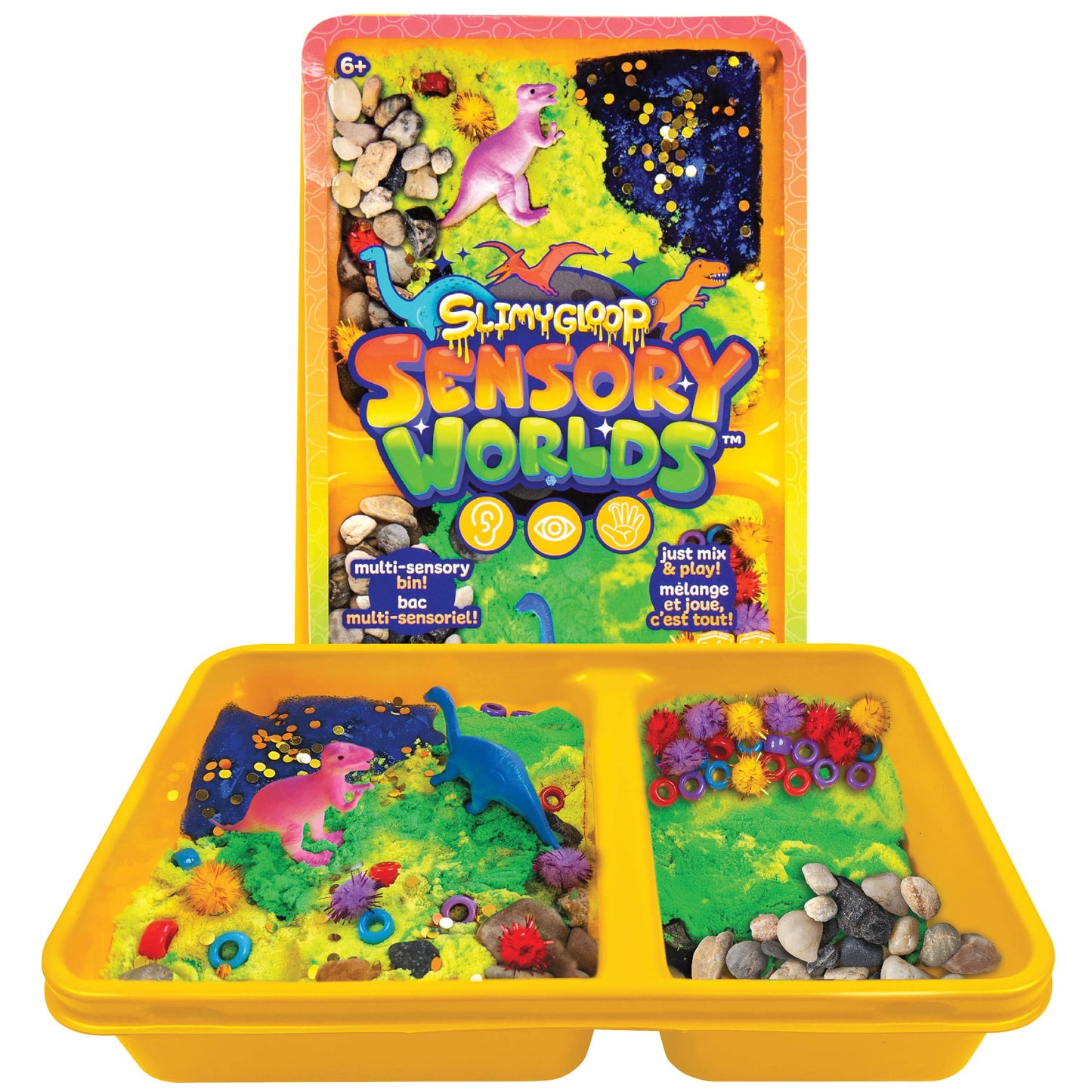 Sensory World Bin-Dino