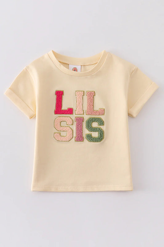 Lil Sis Chenille Patch Tee