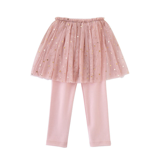 Pink Sparkly Tutu Leggings