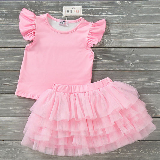 Pretty In Pink Tulle Set