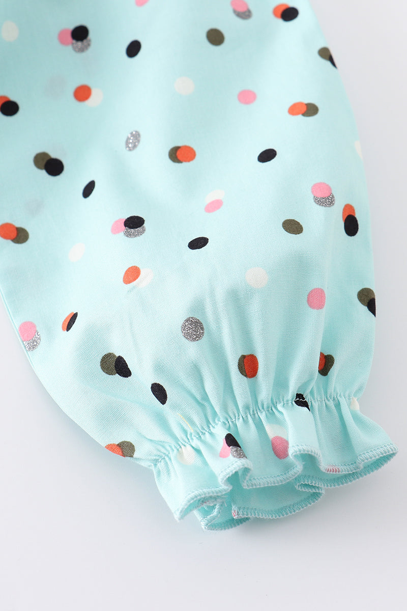 Floral Mint Romper